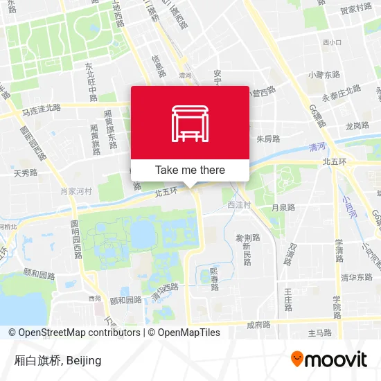 厢白旗桥 map