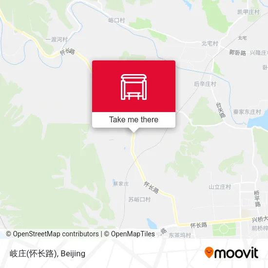 岐庄(怀长路) map