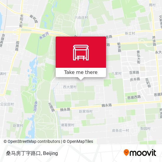 桑马房丁字路口 map