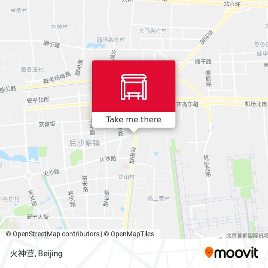 火神营 map