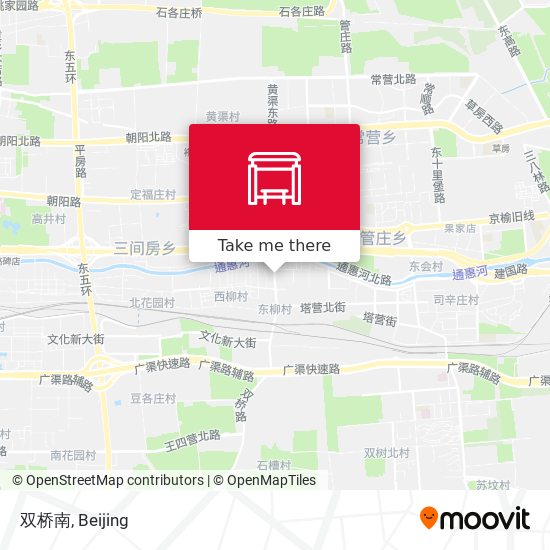 双桥南 map
