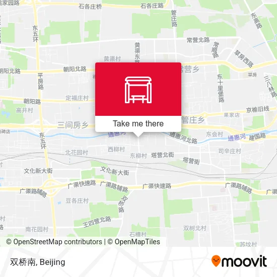 双桥南 map