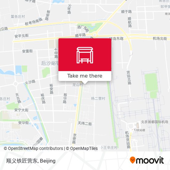 顺义铁匠营东 map