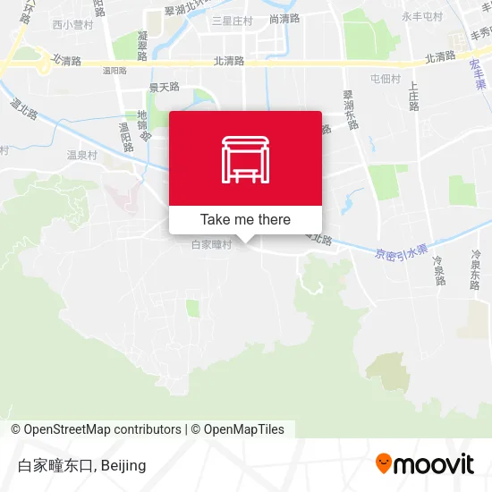 白家疃东口 map
