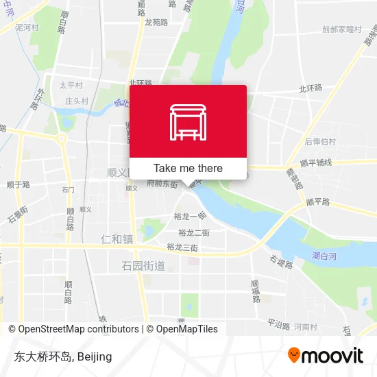 东大桥环岛 map