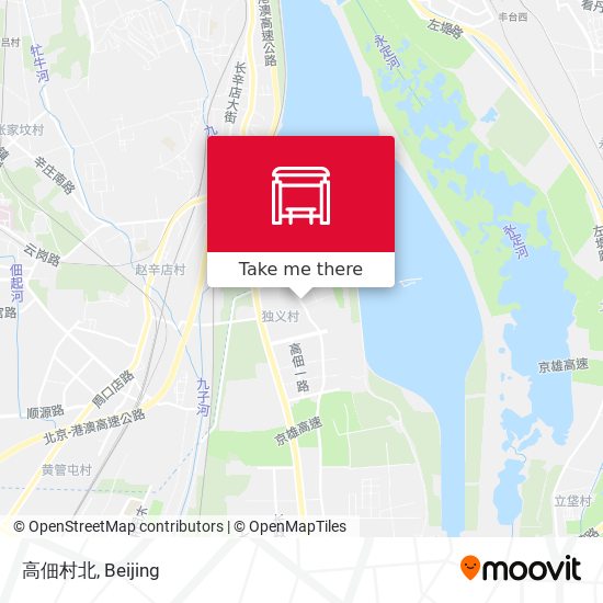 高佃村北 map