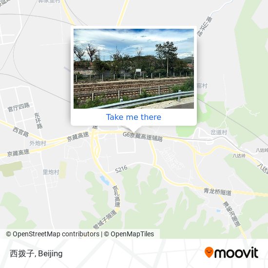 西拨子 map