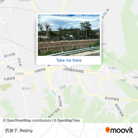 西拨子 map