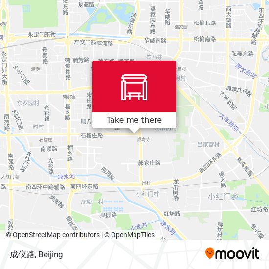 成仪路 map