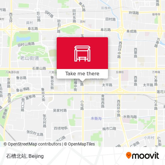石槽北站 map