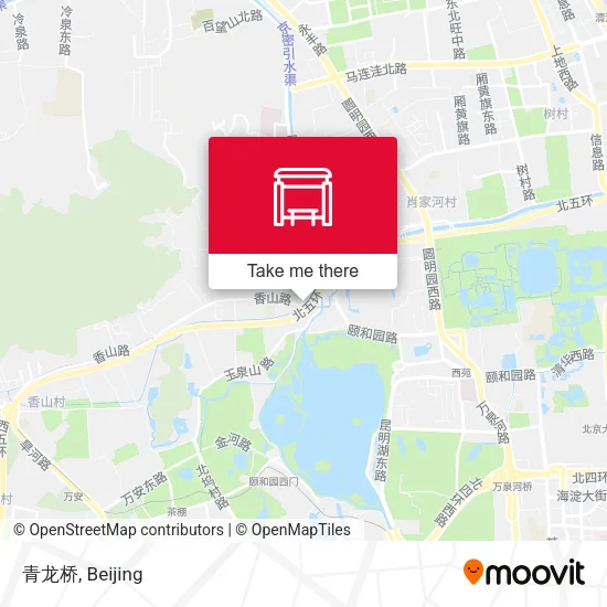 青龙桥 map