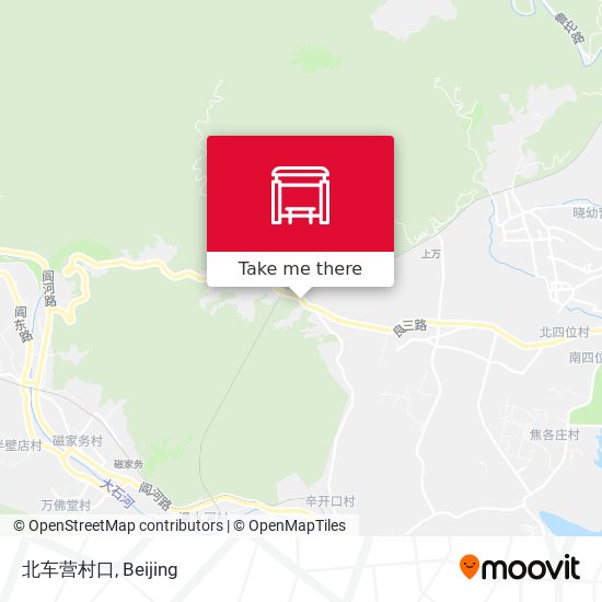 北车营村口 map