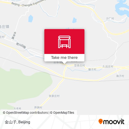 金山子 map