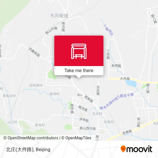 北庄(大件路) map