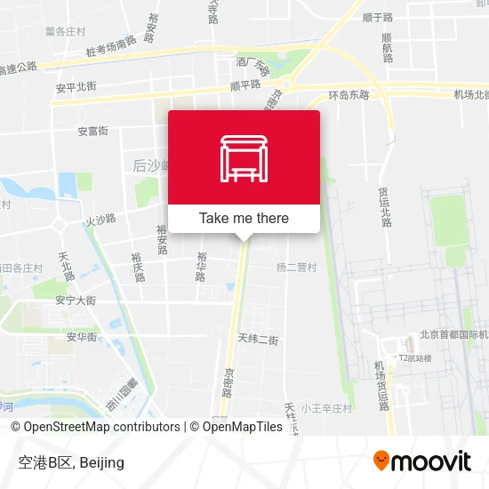 空港B区 map