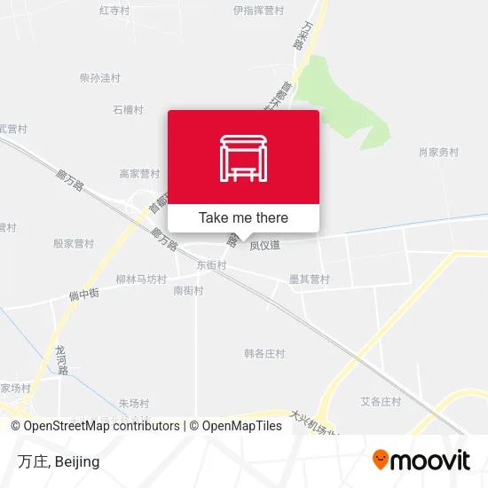 万庄 map