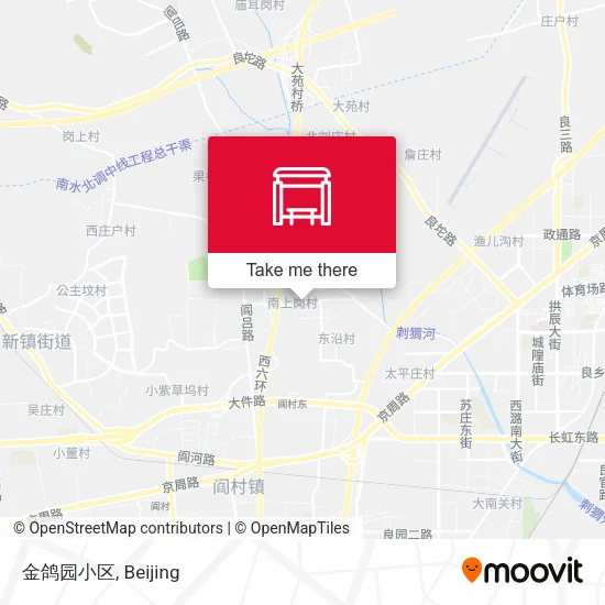 金鸽园小区 map
