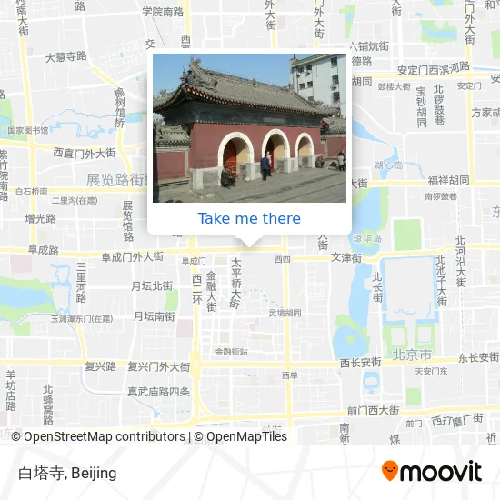 白塔寺 map