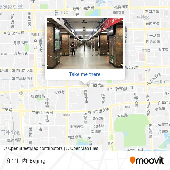 和平门内 map