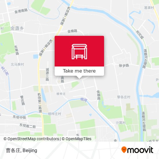 曹各庄 map