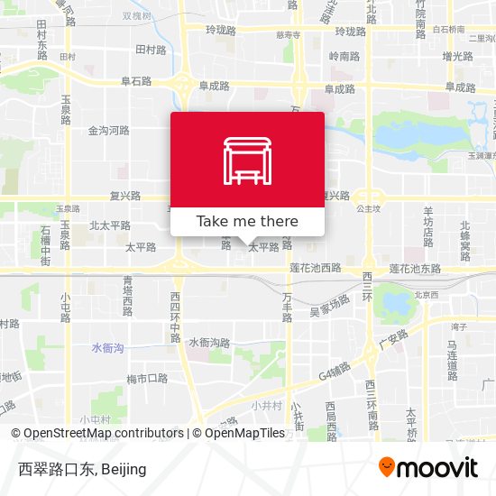 西翠路口东 map