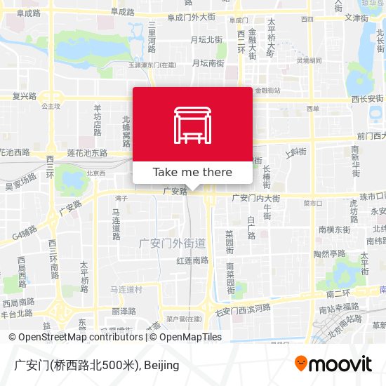 广安门(桥西路北500米) map