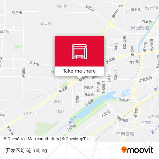 开发区灯岗 map