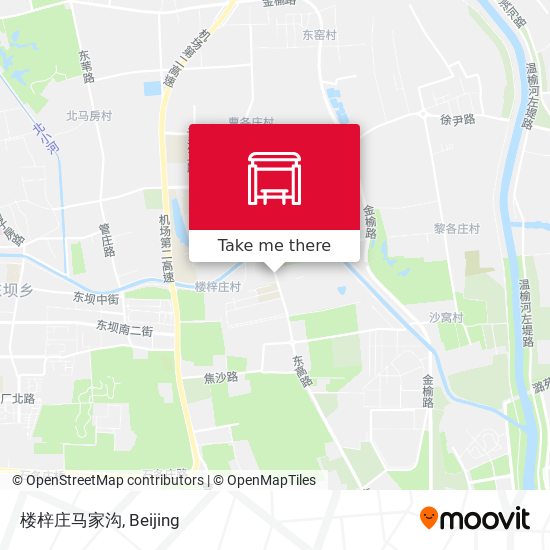 楼梓庄马家沟 map