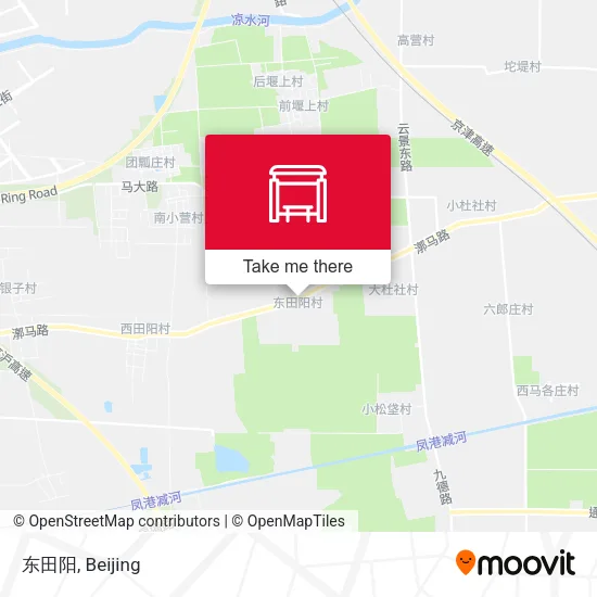 东田阳 map
