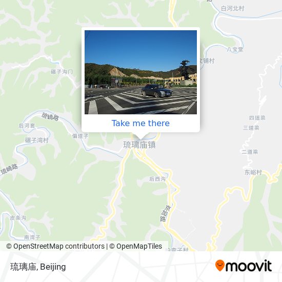 琉璃庙 map