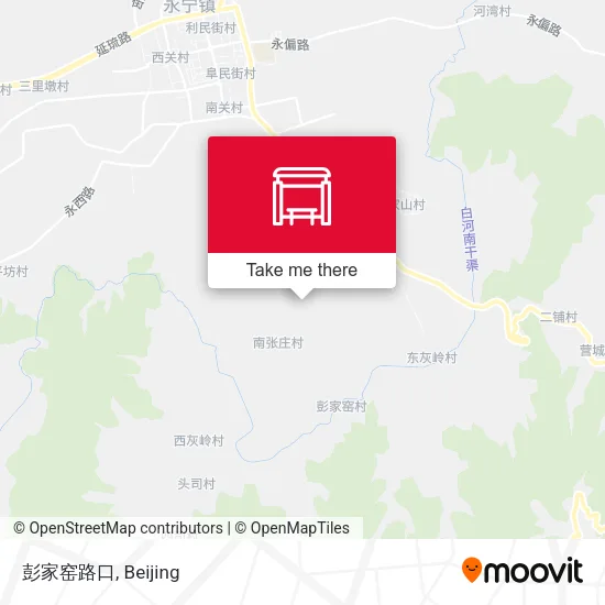 彭家窑路口 map