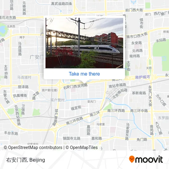 右安门西 map