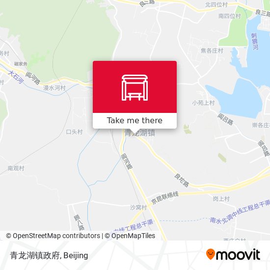 青龙湖镇政府 map