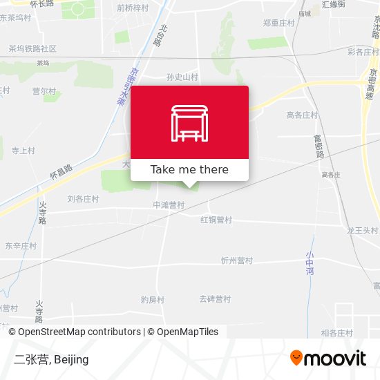 二张营 map