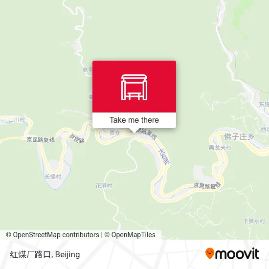 红煤厂路口 map
