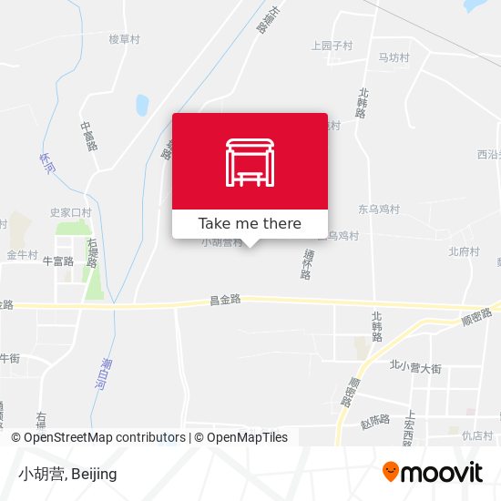 小胡营 map