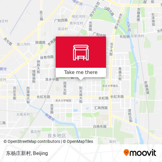 东杨庄新村 map