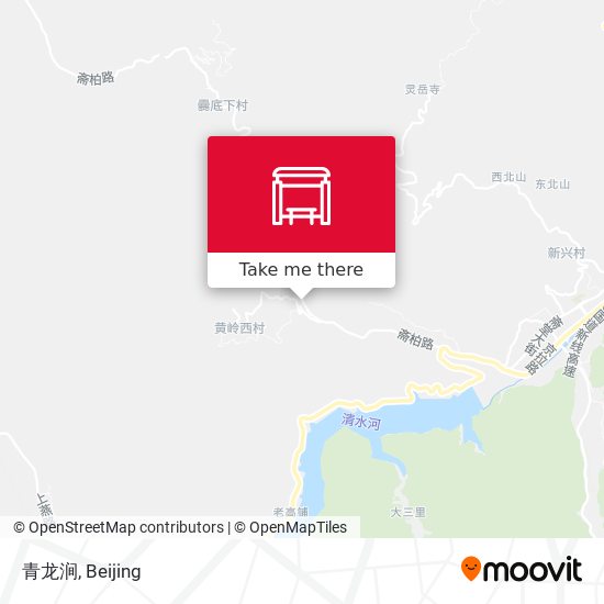 青龙涧 map
