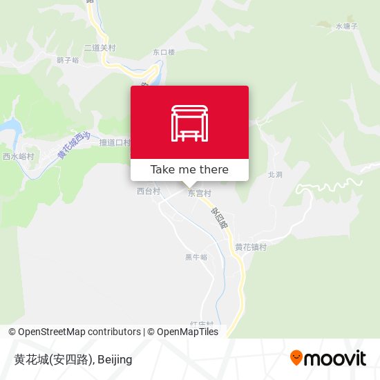 黄花城(安四路) map