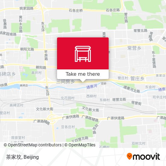 茶家坟 map