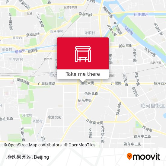 地铁果园站 map