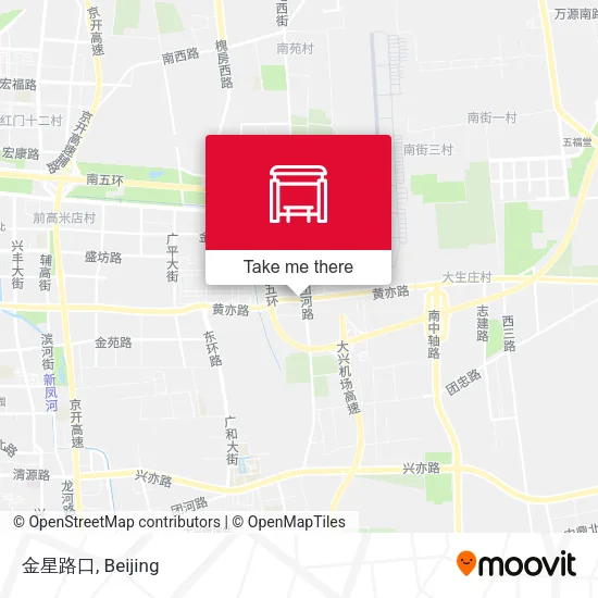 金星路口 map