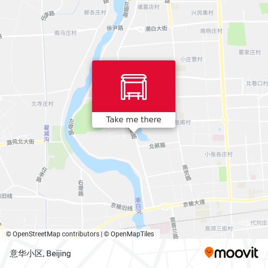 意华小区 map