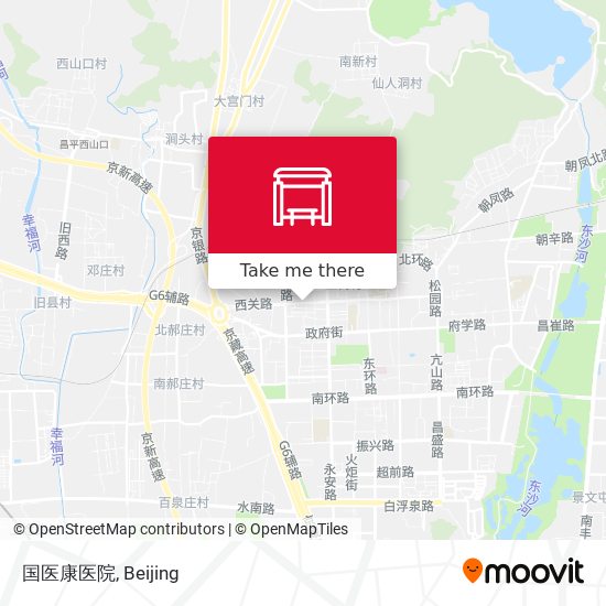 国医康医院 map