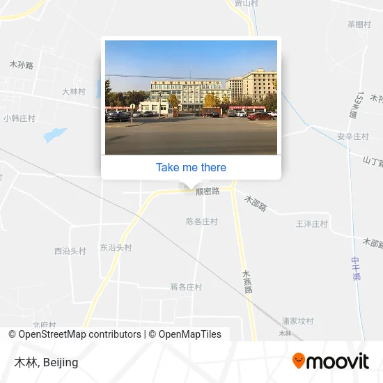 木林 map
