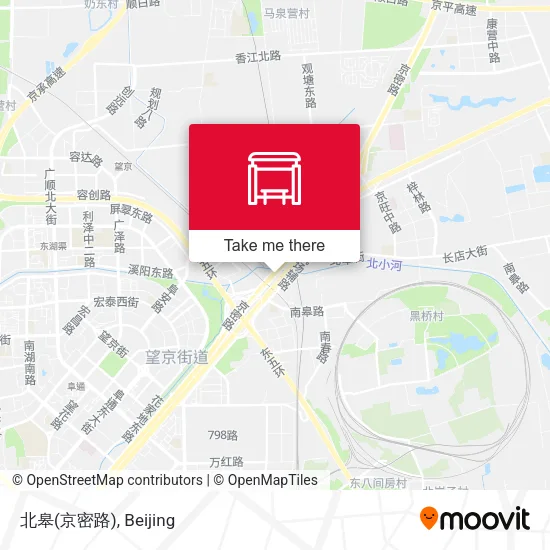 北皋(京密路) map