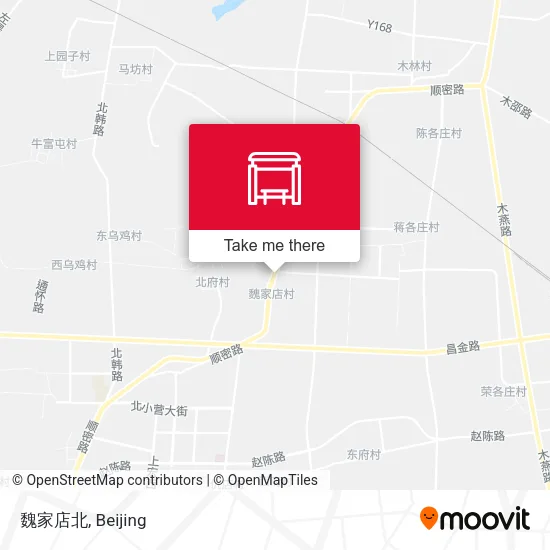 魏家店北 map