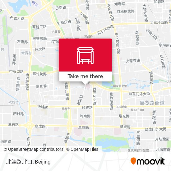北洼路北口 map