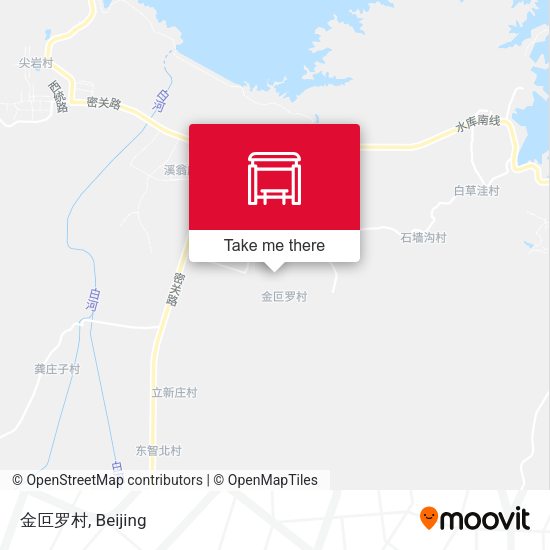 金叵罗村 map