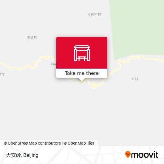 大安岭 map